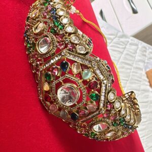 Mozonite Indian jewellery set